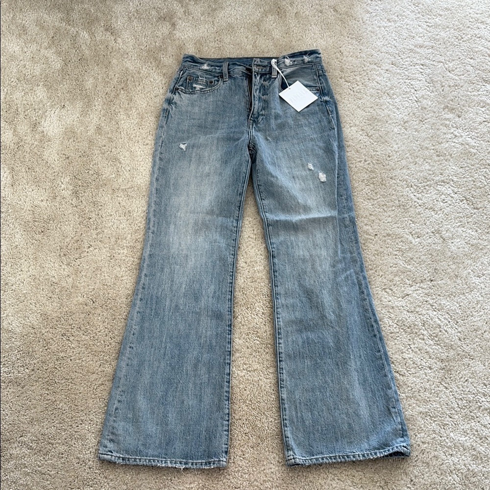 Pistola Blue Flare & Wide Leg Jeans